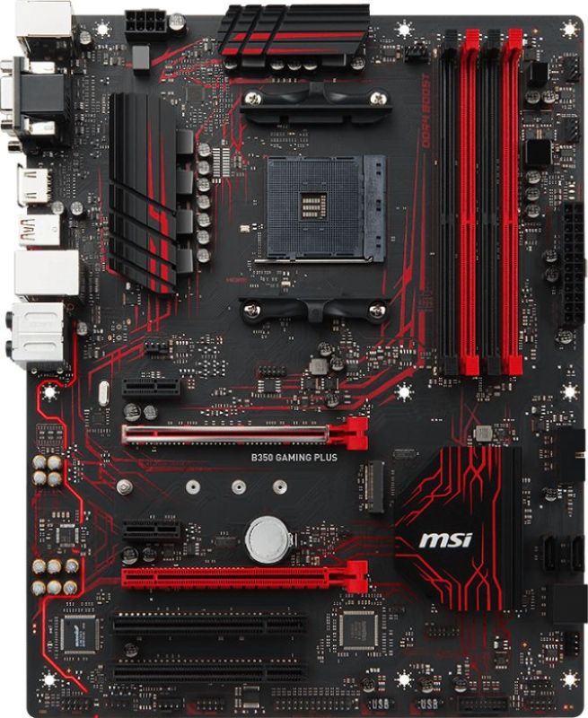 Материнская плата MSI B350