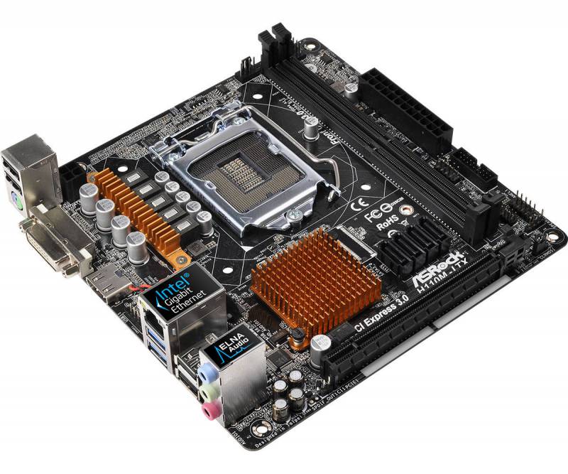 Материнская плата Asrock H110M-ITX