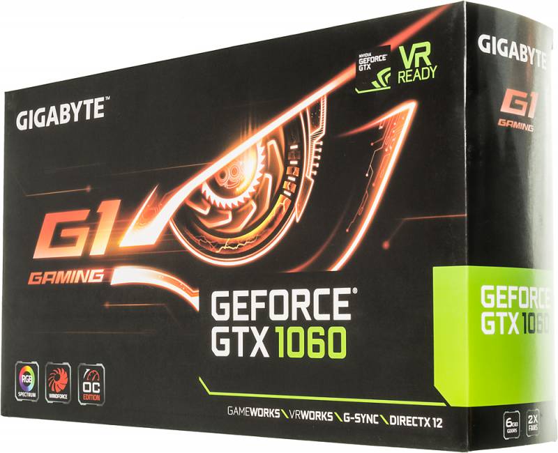 Видеокарта Gigabyte PCI-E GV-N1060G1