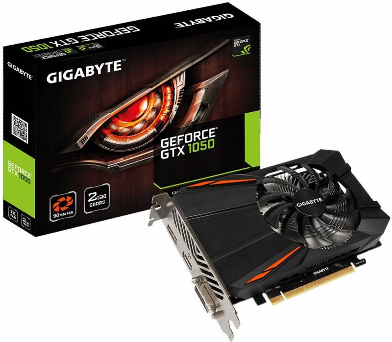 Видеокарта Gigabyte PCI-E GV-N1050D5-2GD