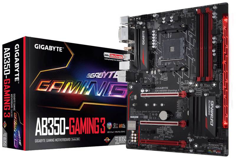 Материнская плата Gigabyte GA-AB350-Gaming