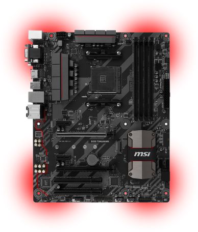 Материнская плата MSI B350