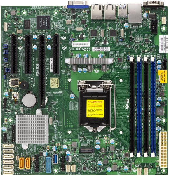 Материнская Плата SuperMicro MBD-X11SSM-F-B