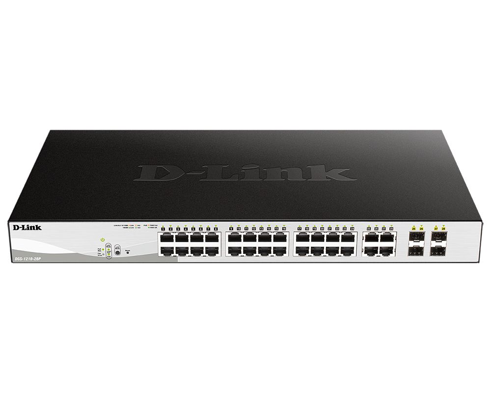 Коммутатор D-Link DGS-1210-28P/F1A управляемый