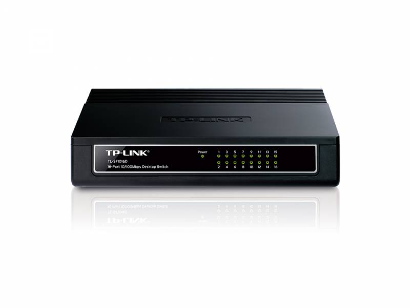 Коммутатор TP-Link TL-SF1016D неуправляемый