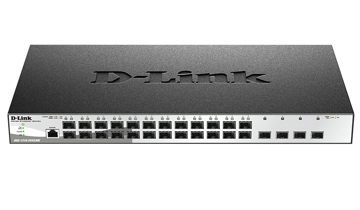 Коммутатор D-Link DGS-1210-28XS/ME/B1A управляемый