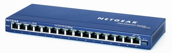 Коммутатор NetGear FS116GE настольный