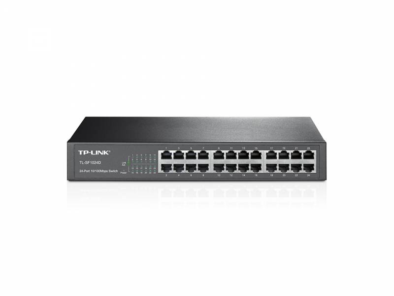 Коммутатор TP-Link TL-SF1024D настольный/19U