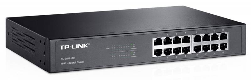 Коммутатор TP-Link TL-SG1016D неуправляемый