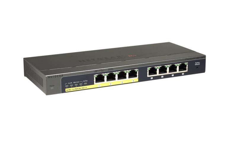 Коммутатор NetGear ProSafe GS108PE-300EUS