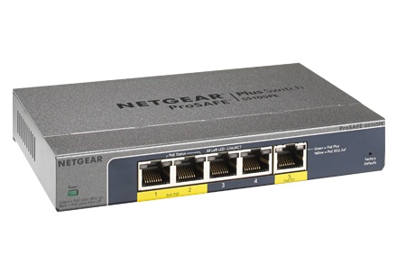 Коммутатор NetGear ProSafe GS105PE-10000S