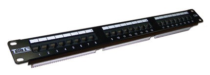 Патч-панель Lanmaster TWT-PP24UTP 19"