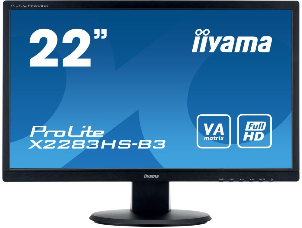 Монитор Iiyama 21.5" X2283HS-B3