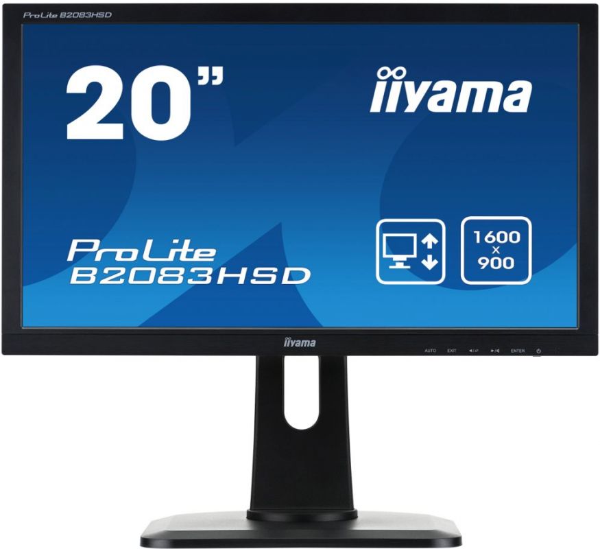 Монитор Iiyama 19.5" B2083HSD-B1