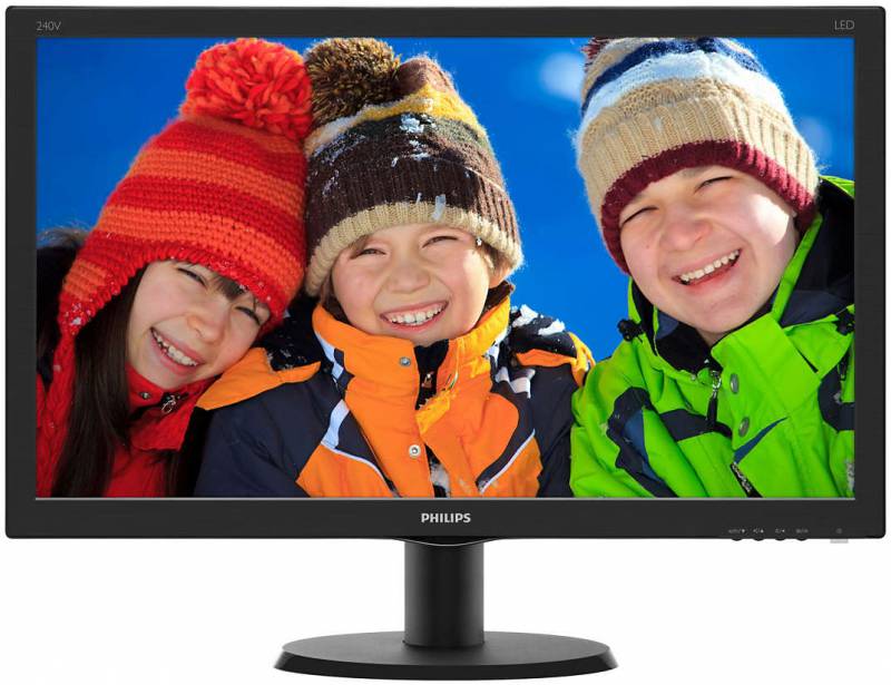 Монитор Philips 23.8" 240V5QDAB