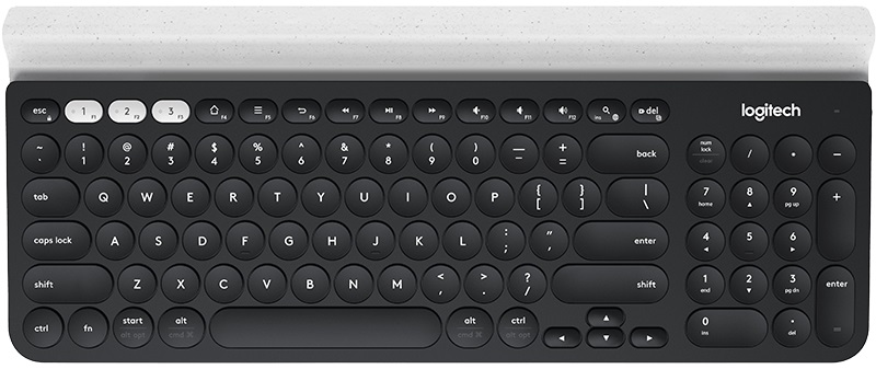 Клавиатура Logitech K780 черный/белый
