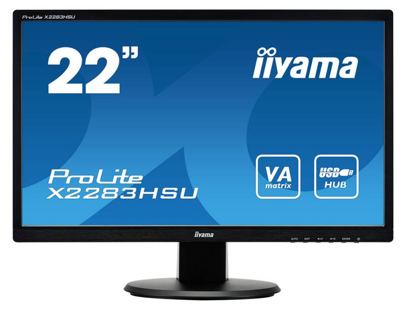 Монитор Iiyama 21.5" X2283HSU-B1DP