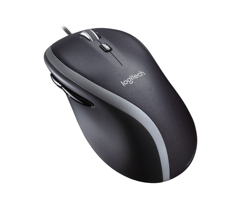 Мышь Logitech M500 черный/серебристый