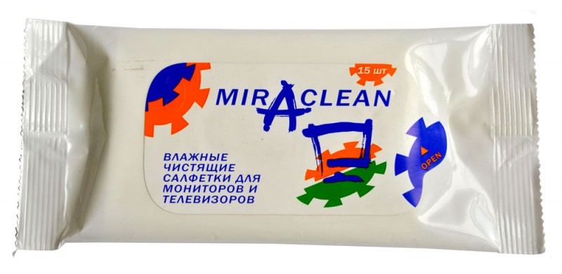 Салфетки Miraclean для экранов