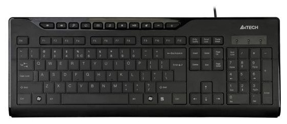 Клавиатура A4 KD-800 черный