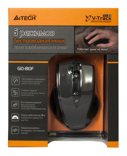 Мышь A4 V-Track G10-810F