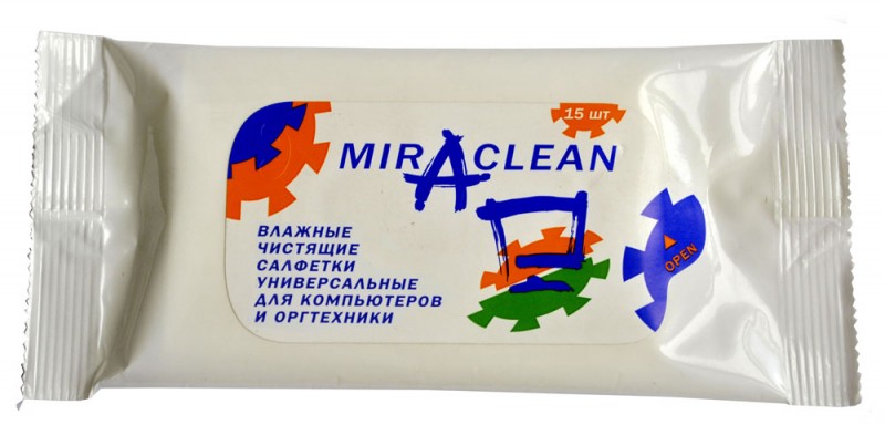 Салфетки Miraclean 24114 15шт