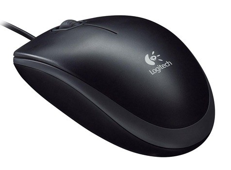 Мышь Logitech B100 черный