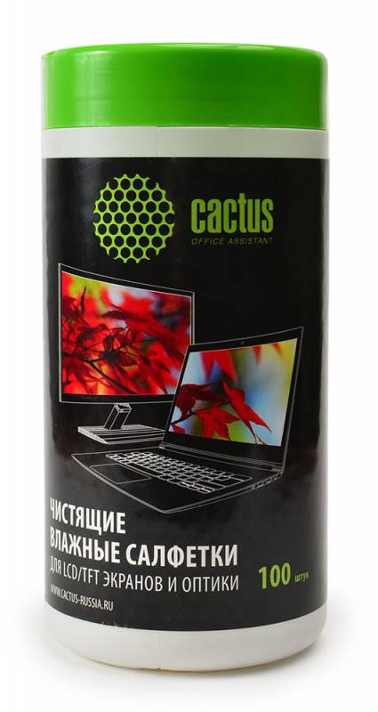 Салфетки Cactus CS-T1001 для