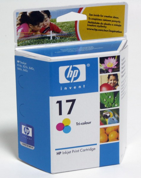 Картридж струйный HP №17