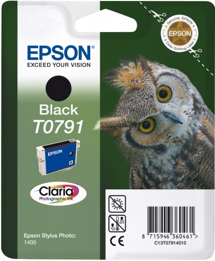 Картридж струйный Epson T0791
