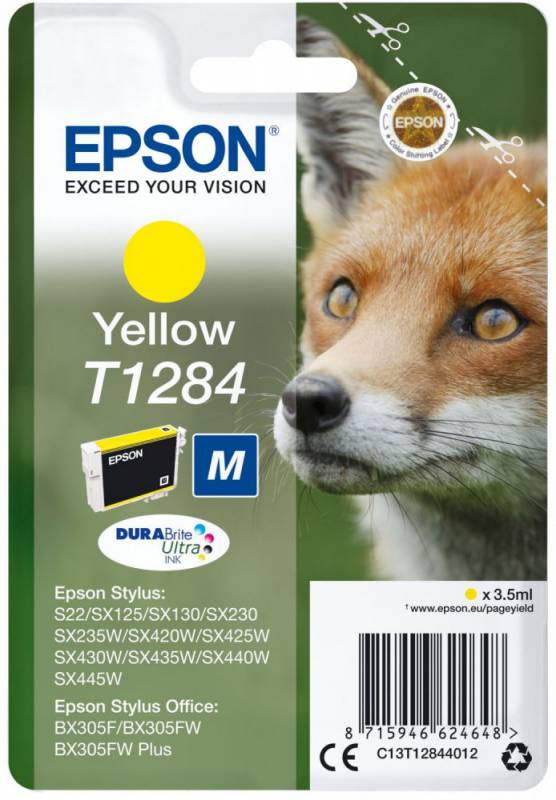 Картридж струйный Epson T1284