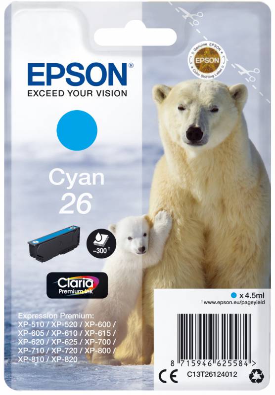 Картридж струйный Epson T2612