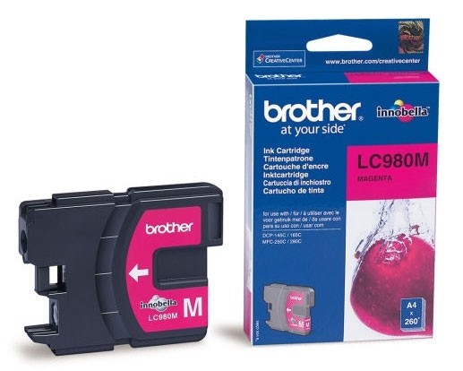 Картридж струйный Brother LC980M