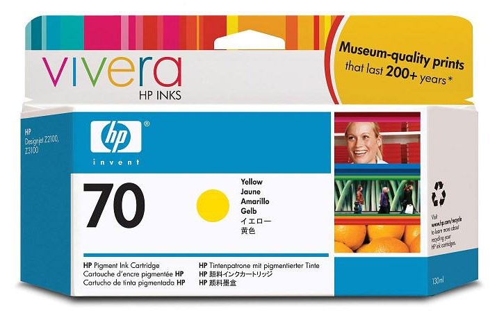 Картридж струйный HP №70