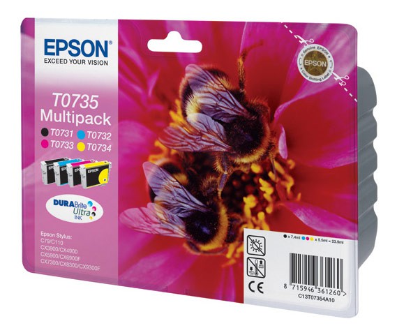 Картридж струйный Epson T0735