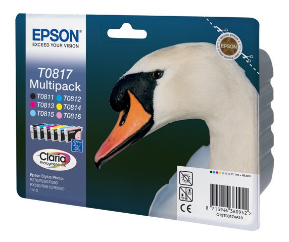 Картридж струйный Epson T0817