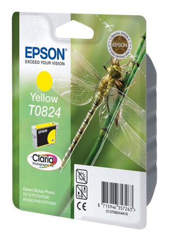 Картридж струйный Epson T0824
