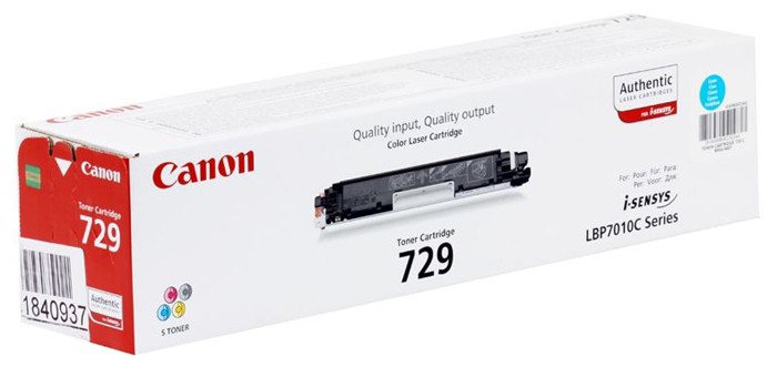 Тонер Картридж Canon 729C