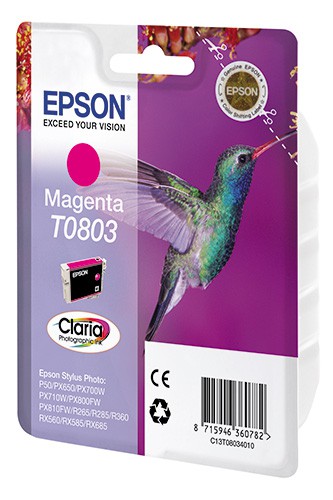 Картридж струйный Epson T0803