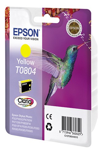 Картридж струйный Epson T0804