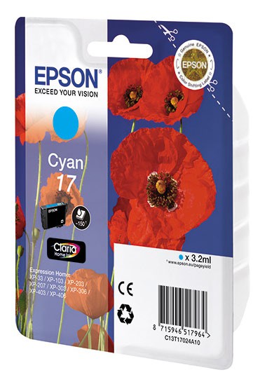 Картридж струйный Epson T1702