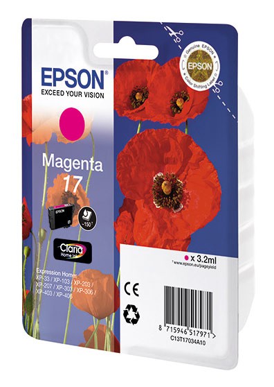 Картридж струйный Epson T1703