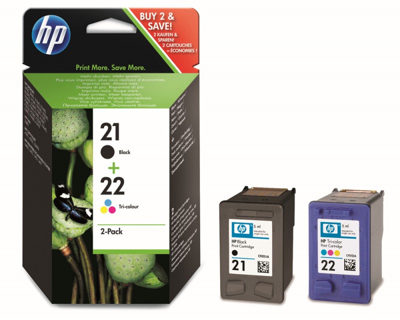 Картридж струйный HP 21+22