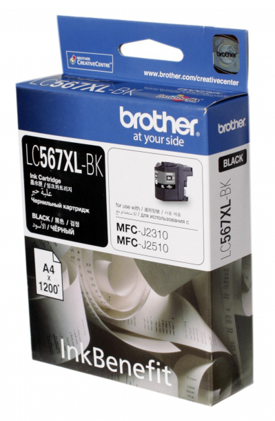 Картридж струйный Brother LC567XLBK