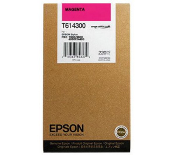 Картридж струйный Epson T6143