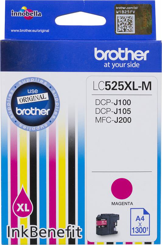 Картридж струйный Brother LC525XLM