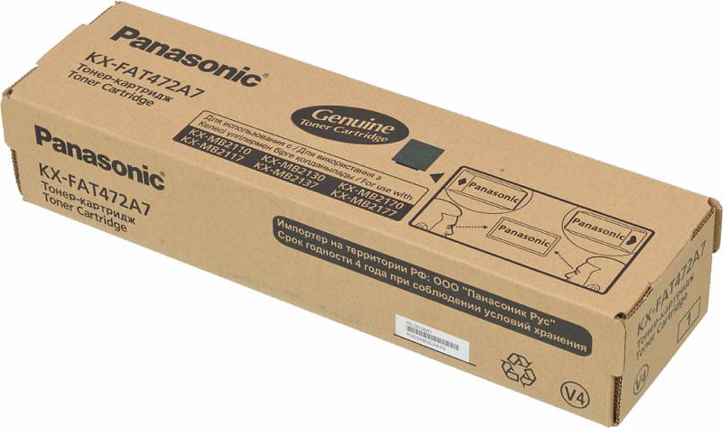 Тонер Картридж Panasonic KX-FAT472A7
