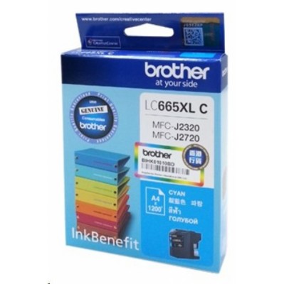 Картридж струйный Brother LC665XLC